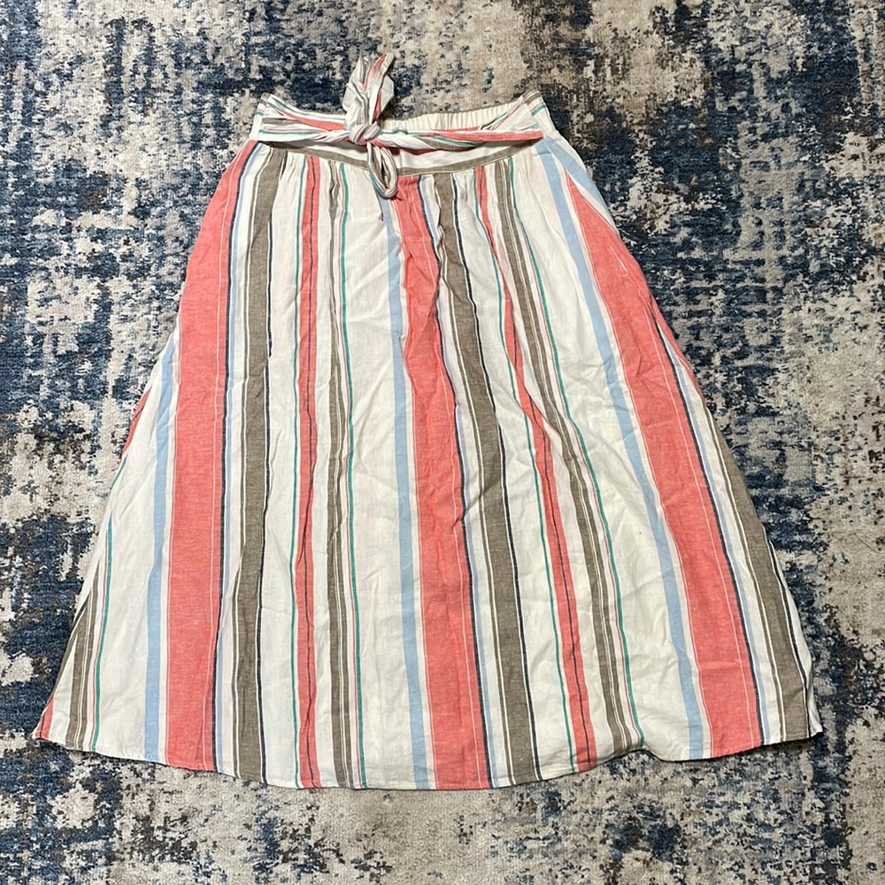 Time and Tru Midi Skirt